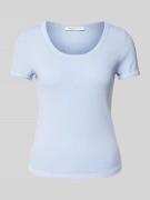 T-shirt met ronde hals