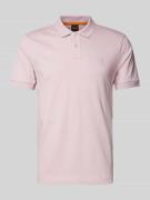 Poloshirt met korte knoopsluiting