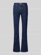 Slim fit bootcut jeans met 5-pocketmodel, model 'CLER'