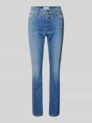 Slim fit jeans met siernaden, model 'PARLA SEAM'