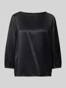 Zijden blouse met 3/4-mouwen