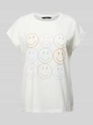 T-shirt met motiefprint