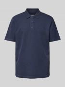 Regular fit poloshirt met korte knoopsluiting