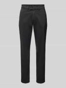 Straight leg broek met achterzakken, model 'JIM'