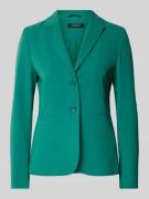 Blazer in effen design