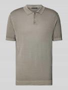 Regular fit poloshirt met korte knoopsluiting, model 'TRITON'