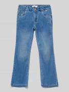 Bootcut jeans met steekzakken, model 'SALLI'