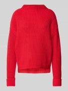 Gebreide pullover met turtleneck, model 'SELMA'