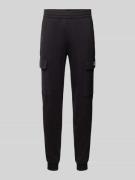 Sweatpants met labelprint