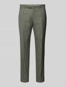 Slim fit pantalon in gemêleerde look, model 'Kynd'