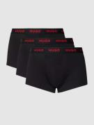 Boxershort met logo in band in een set van 3 stuks