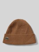 Grof gebreide beanie van wol