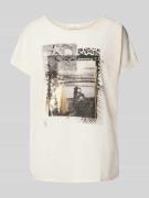 T-shirt met motiefprint