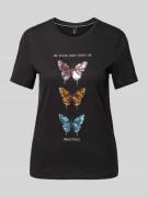 T-shirt met statementprint