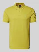 Poloshirt met korte knoopsluiting