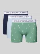 Boxershort met band met label in een set van 3 stuks