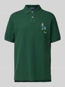 Poloshirt met logostitching