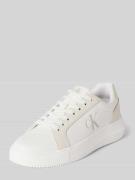 Sneakers met labeldetail