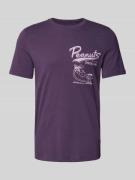 Regular fit T-shirt met Peanuts-print