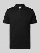 Poloshirt met korte ritssluiting, model 'FAVE'