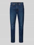 Slim fit jeans met labeldetail, model '515'