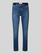 Slim fit 7/8-jeans met elastische band, model 'ORNELLA SPORTY'