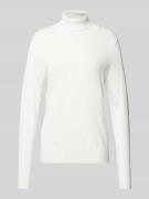 Slim fit colshirt met lange mouwen