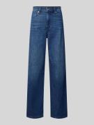 Loose fit wide leg jeans met studs, model 'SURI'