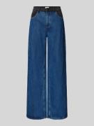 Wide leg jeans in 5-pocketmodel, model 'Maleah'