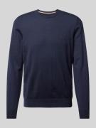 Gebreide pullover van scheerwol, model 'Botto'