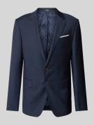 Slim fit 2-knoops colbert van scheerwol, model 'Herby'