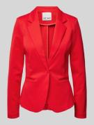 Slim fit blazer met paspelzakken, model 'KATE'