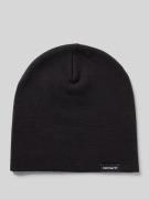 Beanie met labeldetail, model 'SCRIPTER'