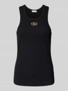 Tanktop met labelstitching