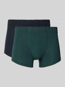 Boxershort met labeldetail in een set van 2 stuks