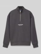 Sweatshirt met ribboorden