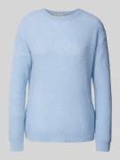 Gebreide pullover met ronde hals