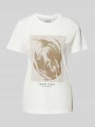 T-shirt met statementprint, model 'polly'