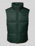 Bodywarmer met labelstitching