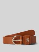 Leren riem met doornsluiting, model 'EFFORTLESS'