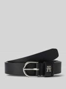 Leren riem met labeldetail, model 'EFFORTLESS'