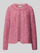 Gebreid cardigan met franjes