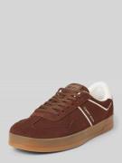 Sneakers van leer, model 'THE GREENWICH SUEDE'