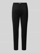 Slim fit stoffen broek met deelnaad