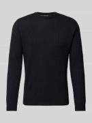 Gebreide pullover met ronde hals