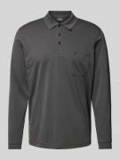 Regular fit poloshirt met borstzak