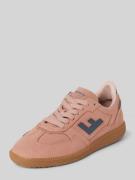 Sneakers met labeldetails, model 'BURELA SLIM'