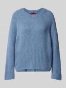 Gebreide pullover met ronde hals, model 'JOSEF'