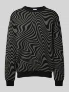 Gebreide pullover met ronde hals, model 'Tradun Jumper'