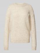 Gebreide pullover met ribboorden, model 'Festina'